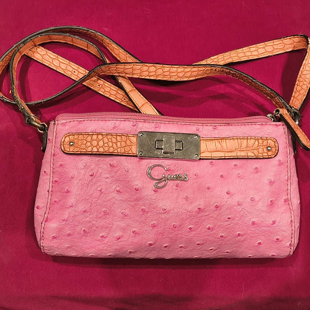 Guess Pink Crossbody Bag
